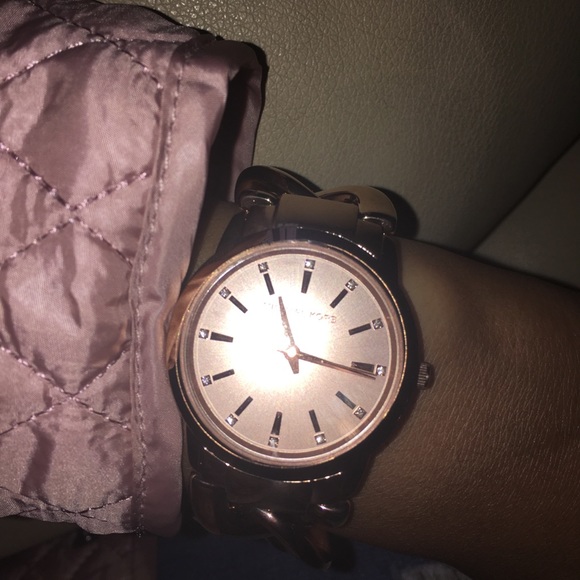Rose Gold Micheal Kors watch